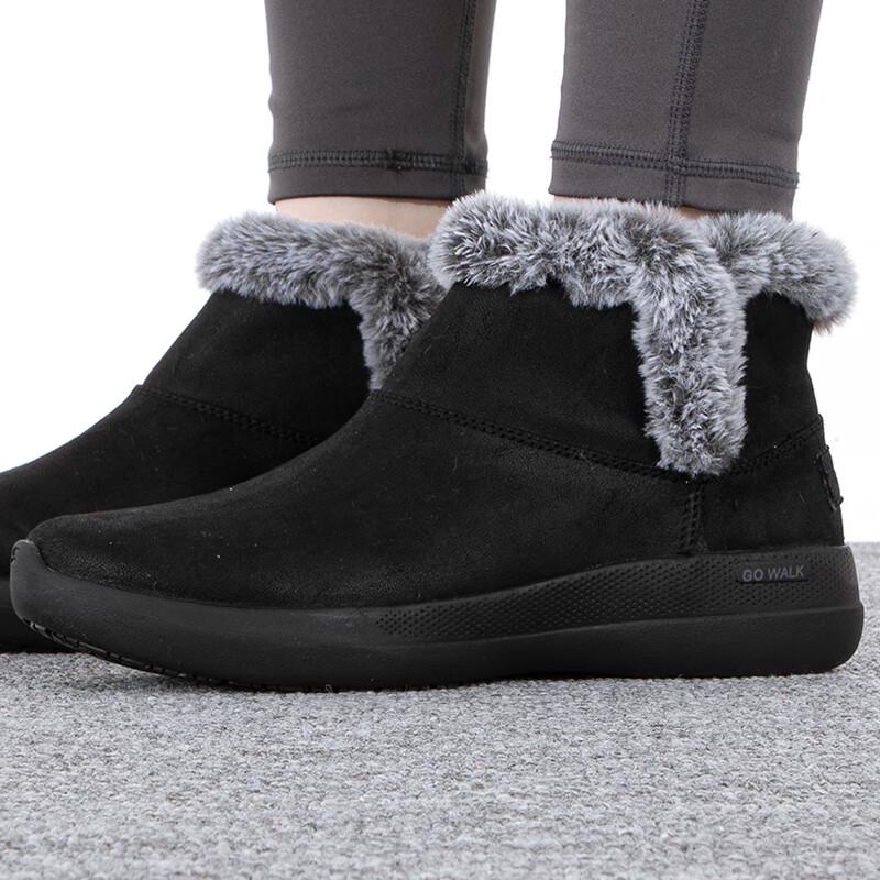 Skechers Women s Winter Slip-On Fleece Lined Casual Boots US 5