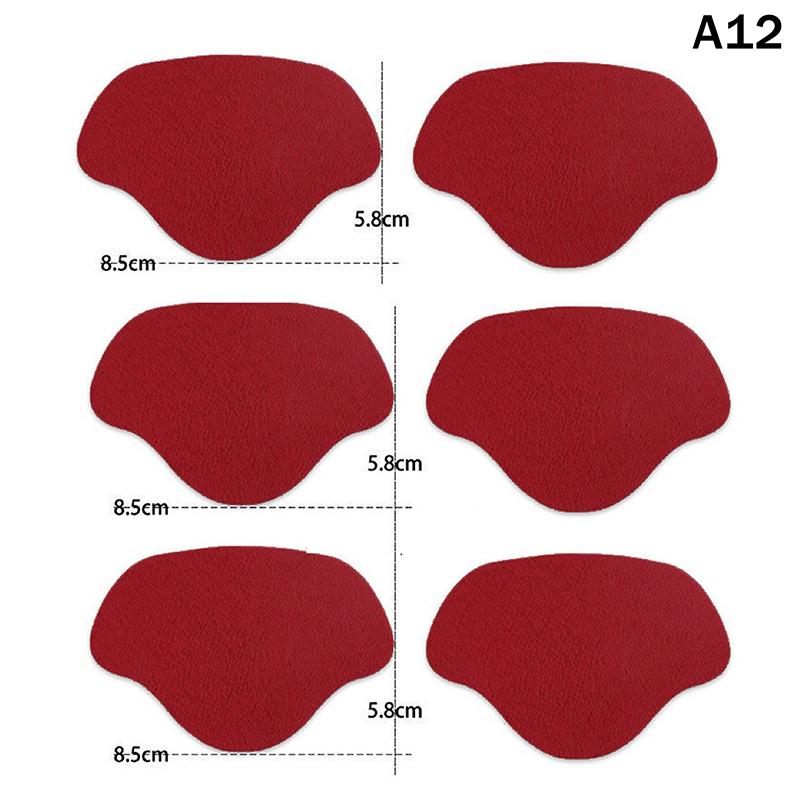6Pcs/Set Sports Shoes Patches Vamp Repair Subsidy Shoe Insoles Patch Sneakers Heel Protector Heel Wear Repair Shoe Patch Sticker