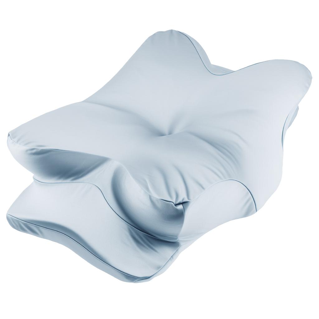 Butterfly Shaped Contour Pillow Cover with Zipper Closure Soft Smooth Cervical Neck Pillowcase Bedding No Filler Included