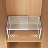 Heavy‑Duty Adjustable Closet Shelf Organizer Height‑Adjustable Storage Rack Retractable Expandable Space‑Saving Cabinet Shelf