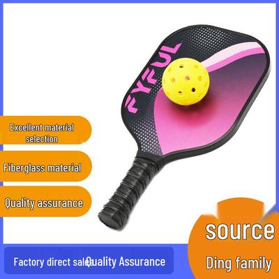 Professional Fiberglass Pickleball Racket for Outdoor Sports & Competition