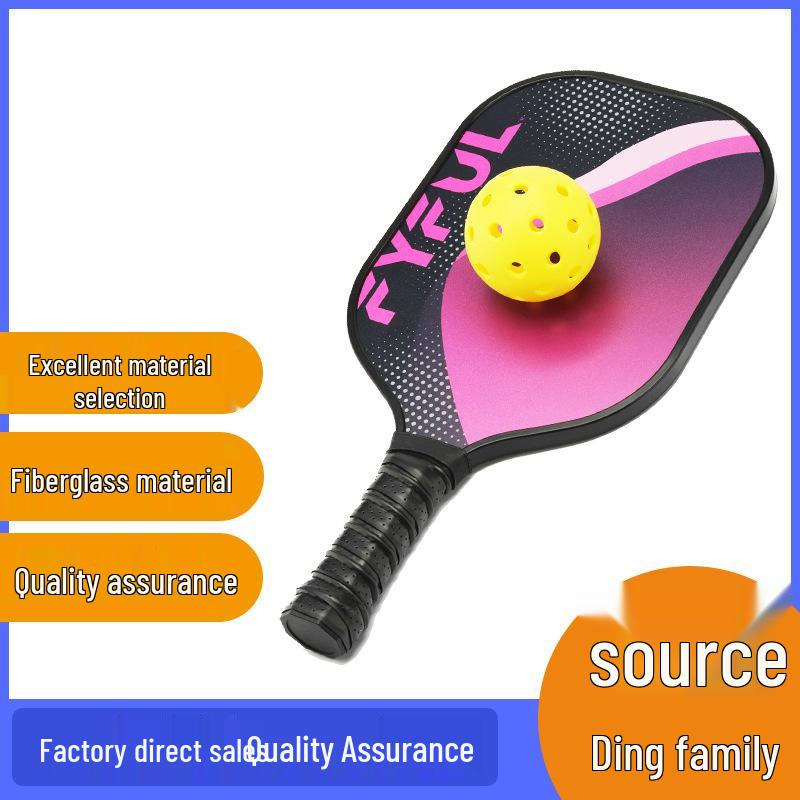 Professional Fiberglass Pickleball Racket for Outdoor Sports & Competition