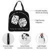 Time To Toss The Dice Wheel Of Time Insulated Lunch Bag for Kids School Cooler Thermal Food Box Tote Lunch Boxes Container