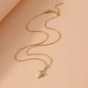 Exquisite Y2K Crystal Heart Pendant Necklace Chain for Women Girls Handmade Party Holiday Jewelry Gifts