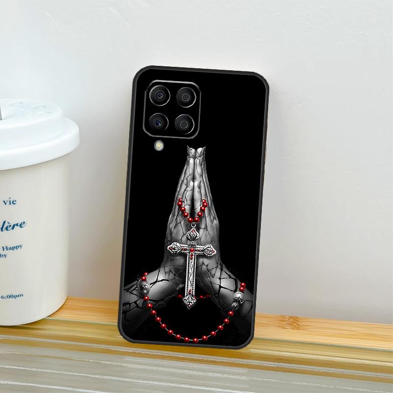 

Love Death Cross Pray Hands Art Case For Samsung Galaxy M53 M13 M06 M16 M31 M11 M35 M55 M15 M56 M36 M12 M32 M52 M14 M34 M54 Samsung M11