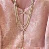 Women's Jacquard Frog Button Retro Jacket - Plus Size, Anti-aging, New Chinese Style