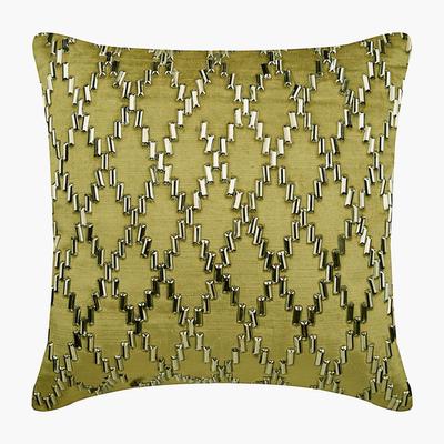 Kissenbezüge Salbeigrüne Kissenbezüge 3D Pailletten Kissenbezug Samt Kissenbezüge Geometrisch Art Deco - Strass Jaal