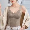1pcs Woman Thermal Underwear Thermo Lingerie Winter Soft Warm Top Wear Thermo Vest Undershirt Intimate Lace with Bra Padded
