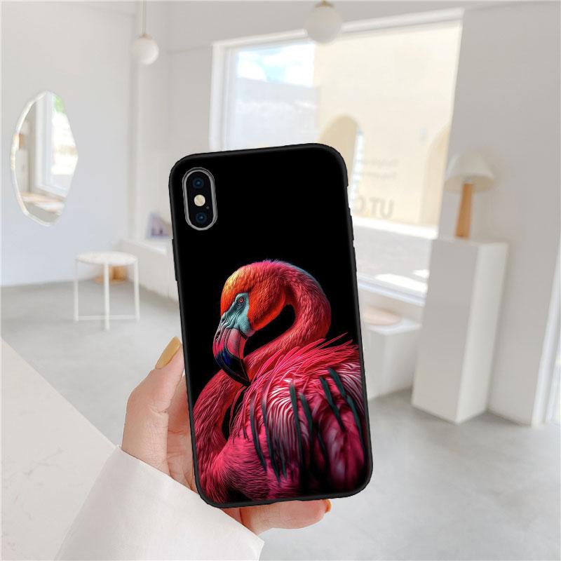 Flamingos Pink bird flower Case for Samsung M02 M06 M15 M16 M20 M21 M30 M30S M31 M35 M51 M55 M56 A36 A42 A50 A50S A51 A52