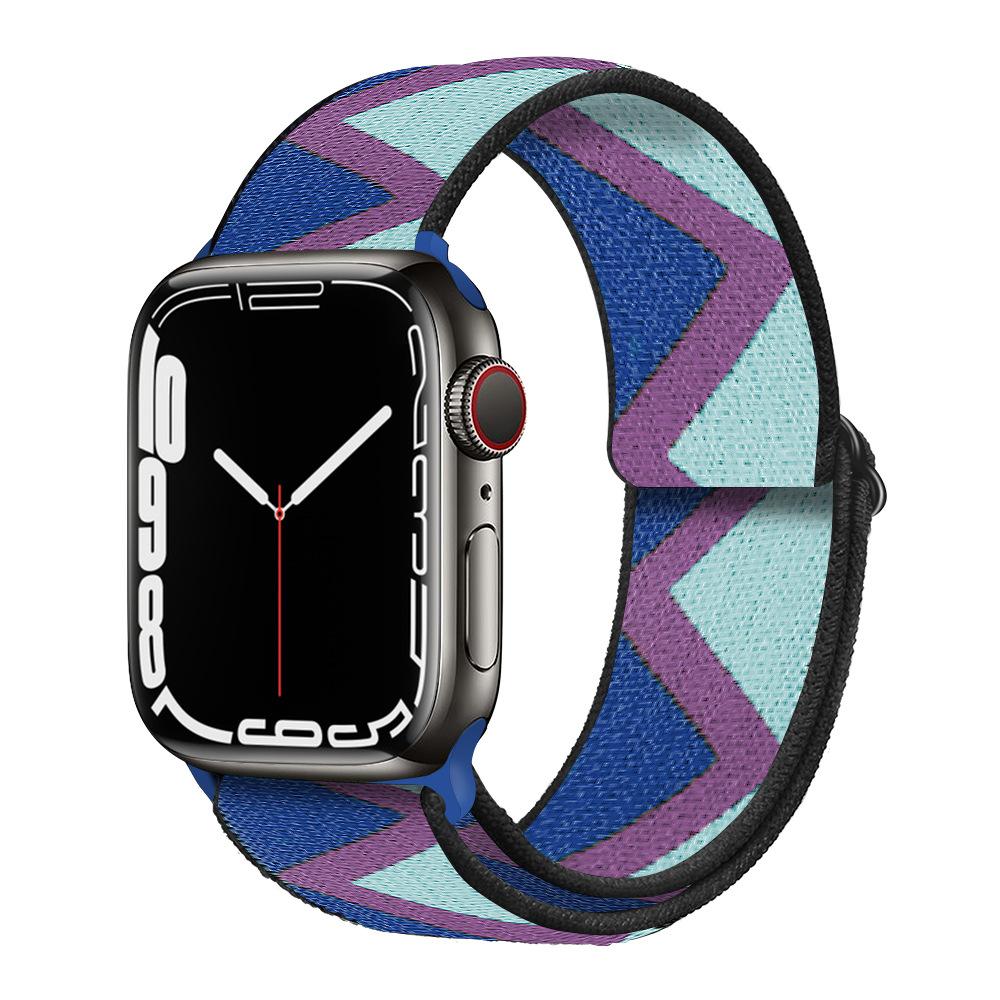 Für Nylon Loop Strap für Apple Watch Band 44mm 40mm 45mm 49mm 41mm 42mm 38mm 44 45 mm Armband iWatch Serie Ultra 8 7 6 5 4 SE Band