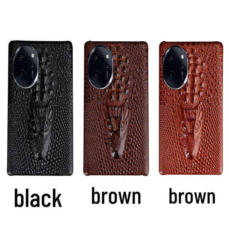 

Чехол из воловьей кожи с рисунком головы дракона для Honor 50 Series — полупокрытие, высококачественная защита для Honor 50, 50SE, 50Pro Honor 90 Pro чёрный