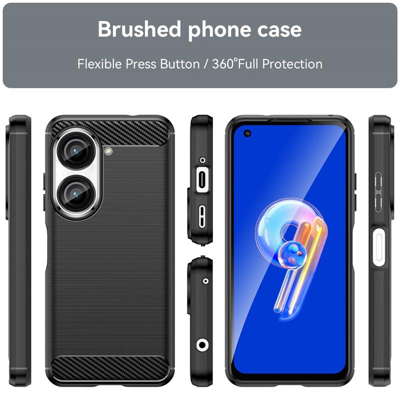 For ASUS Zenfone 9 Case For ASUS Zenfone 9 10 5G Cover 5.9 Inch Shockproof Soft Silicone Protection Bumper For ASUS Zenfone 9 10