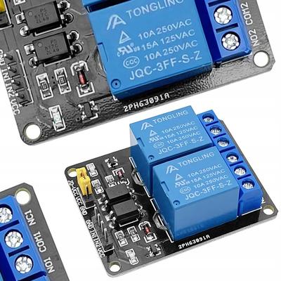 Rosfix 2-Kanałowy Moduł Przekaźnika 24V – Kompatybilny Z Arduino | Izolacja Optyczna | Wymiary 50x40x18 Mm