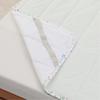 Nishikawa Washable Single Mattress Pad, Sinker Pile, High-Performance Rubber, Wild Strawberry and Wedgwood Green, CM03500003