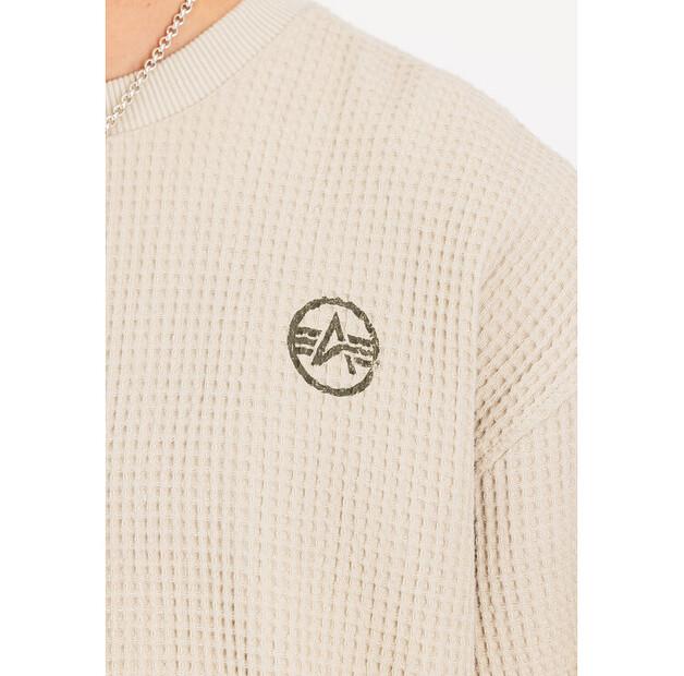 Толстовка Alpha Industries Studio Waffle Sweatshirt