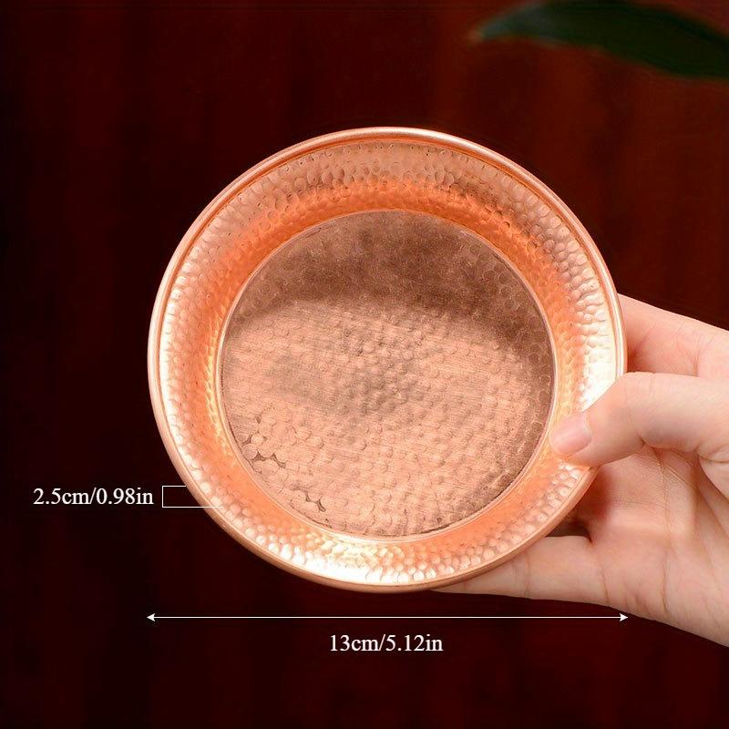 Tavă tibetană de uz casnic cu apă Decor Urlis pentru decorare Bol pentru ofrandă sfântă din cupru indian