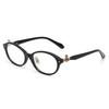 Fashionable Reading Glasses For Women Anti Blue Light Saturn Nerd Style Middle Aged Elderly Readers 8399