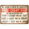 Vintage Tin Sign Home Decor Items Wall Decor Art Wall Mural Room Decoration Items Decor Men Retro Metal Sign Plate Bar Posters