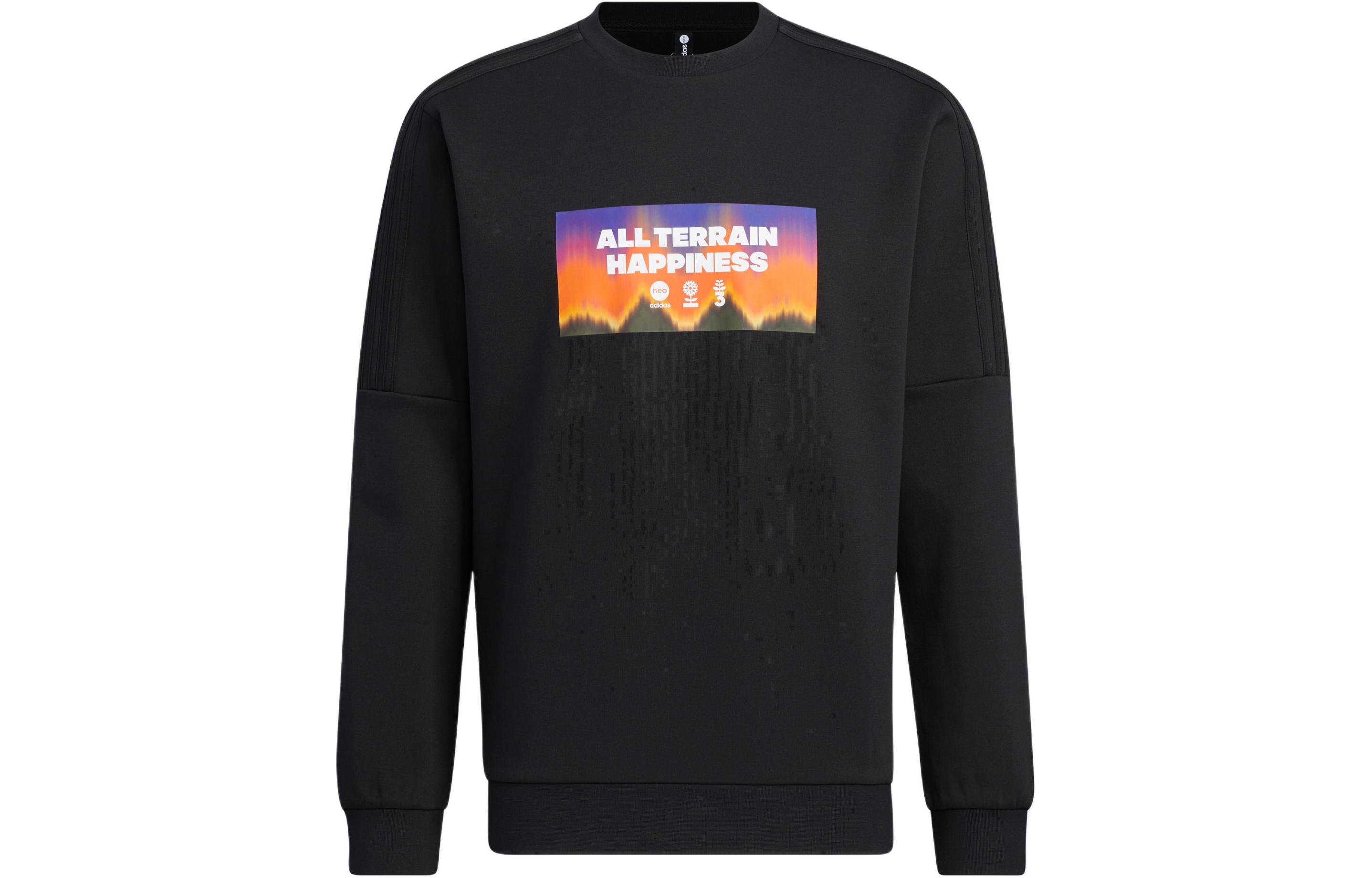 

Adidas Neo Sweatshirts Men s Black Crew Neck Moderate Heavyweight HZ2407 XXL