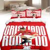 Printed Ronaldo Cristiano Design Duvet Cover Pillowcase Bedding Room Decoration