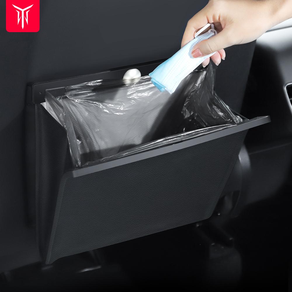 

YZ для Tesla Model 3 YXS, автомобильные мусорные баки для TESLA, автомобильный мешок для мусора, спинка сиденья, подвесное хранилище ModelY