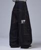 SCALLYWAG Double Knee Baggy Carpenter Raw Denim [Indigo]