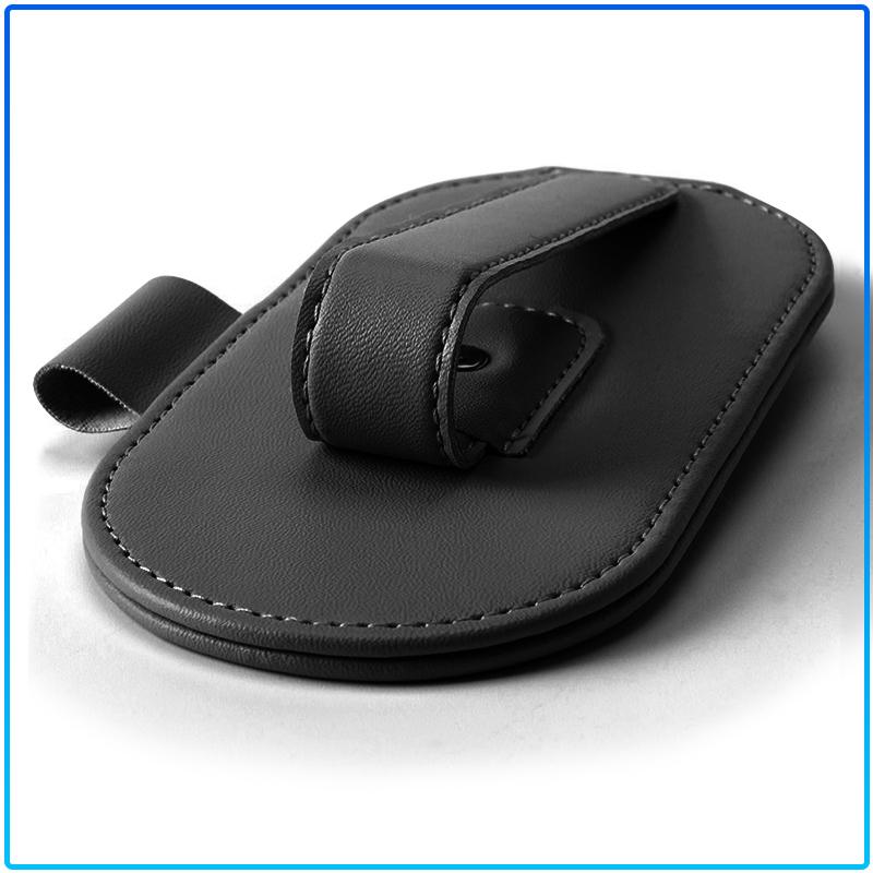 Leather Car Glasses Clip Sun Visor Multi-function Sunglasses Clip Car Styling For Volvo XC60 XC90 S60 S80 S40 V40 V60 V70 V50 XC70