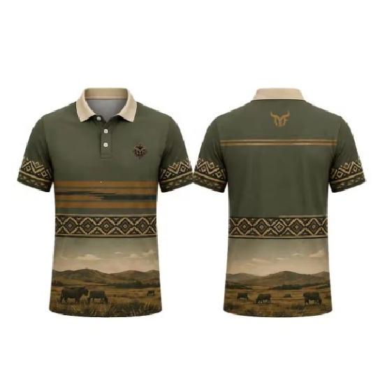Polo shirt, men's casual outdoor top for summer