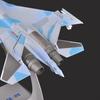 1/72 Scale SU35 Airplane Model with Display Stand Aviation Commemorate Metal Fighter Plane for
