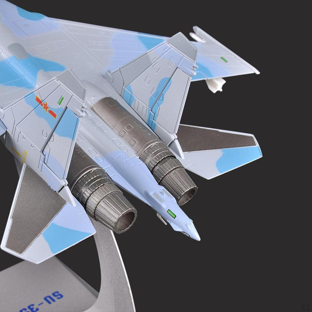 1/72 Scale SU35 Airplane Model with Display Stand Aviation Commemorate Metal Fighter Plane for