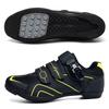 Men Women Hard-Soled Wide-Bottom Cycling Shoes with Locks for Mountain Bikes Road Bikes and Spin Bikes Ideal Casual Sports Shoes