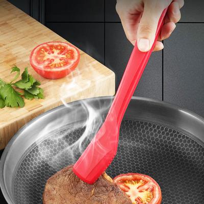 Pinza per Alimenti Resistente alle Alte Temperature Antiaderente Apertura Regolabile Manico Lungo Presa Confortevole Pinza per Alimenti Utensile da Cucina