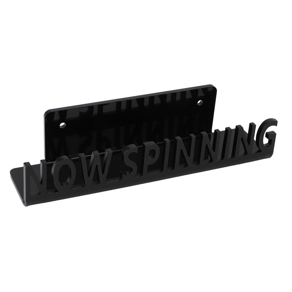 Record Display Stand Vintage Acrylic Space Saving Wall Mount Record Shelf for Home Living Room Bedroom