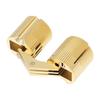 8 Pcs 18 Mm Brass Hidden Barrel Hinges - Invisible Concealed Furniture Hinges for DIY Jewelry Box, Cabinets & Secret Doors
