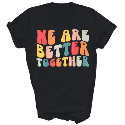 Wir sind zusammen besser Schulanfang Lehrer Unisex Shirt Geschenk