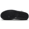 Jordan Air Jordan 1 Mid SE 'Panda Elephant' Abrasion Resistant Mid Top Vintage Basketball Shoes Men's Black Red FB9911-001(Team1284- S)