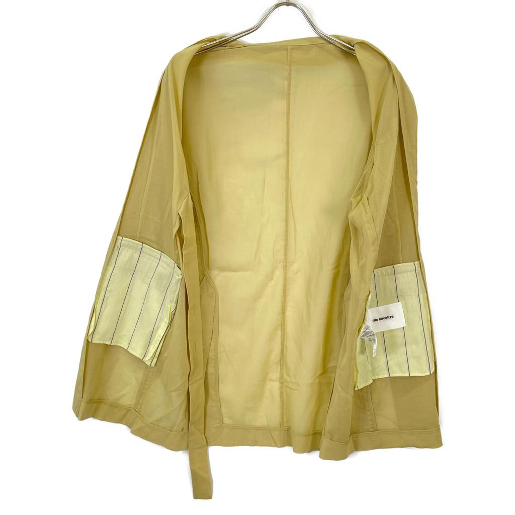Rito Structure See-through Cotton Jacket Jacket 2 Light greenUsed