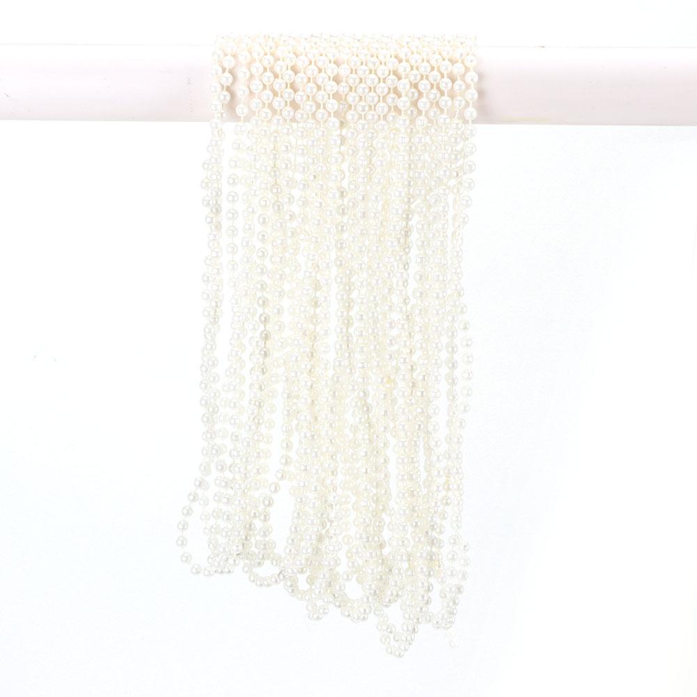 

10 м Длинная нить из бисера ABS Имитация бисера Декоративная нить для украшения дома DIY Инструмент Бежевый