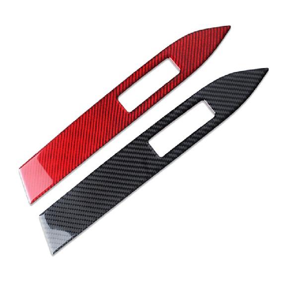 Carbon Faser Aufkleber Auto Dashboard Instrument Dekoration Streifen Innen Trim Rahmen Für Ford Mustang 2005-2022