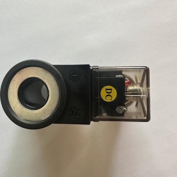 Elevator Hydraulic Solenoid Valve Coil, Inner Hole 13mm, Height 37mm, Threaded Cartridge