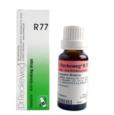 Dr.. Reckeweg R77 Sigara İçilmez Damla 22ML