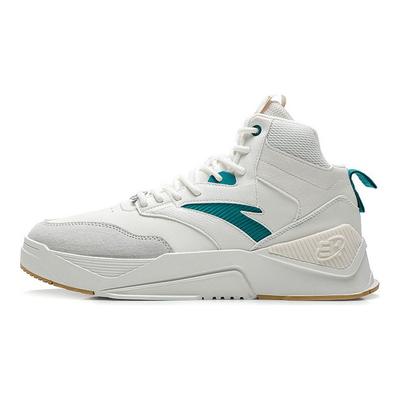 Durable Lightweight Low-Top Skate Shoes Men Sneakers White Green 912238085-2