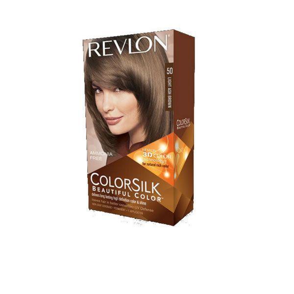 

Revlon Colorsilk без аммиака 50 светло-пепельно-коричневый