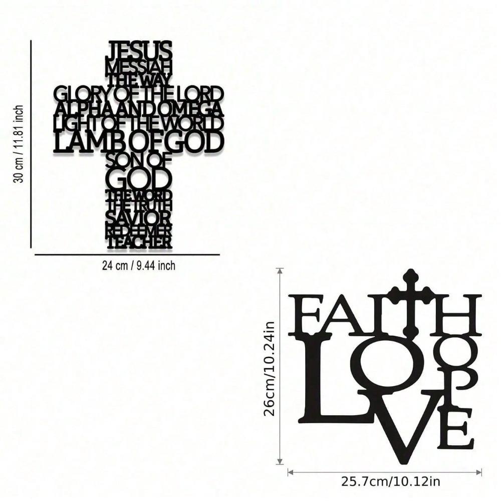 Metal Wall Art Wrought Iron Decor Home Gift Holiday Christmas Easter