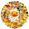 10/25/50pcs Lovely Duck Cartoon Graffiti Stickers for DIY Scrapbook Stationery Water Bottle Phone Laptop Guitar Decal