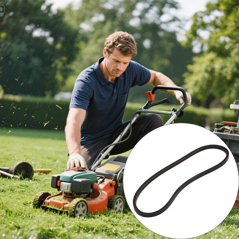 Lawn Mower Replacement Drive Belt Rubber Material Part Numbers 754 04195A 954 04195A Suitable Specific Models