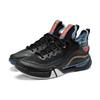 Li Ning Saga Pro Textile, Synthetic Leather Cushioning Slip Resistant Abrasion Resistant Low top Badminton Shoes Men's AYAT003-4