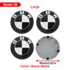 4Pcs 56mm 68mm Car Hub Cap Wheel Center Cap Emblem Badge Accessories For BMW G08 F15 F16 G20 E34 F94 F95 G30 G11 E46 F30 F40 F10