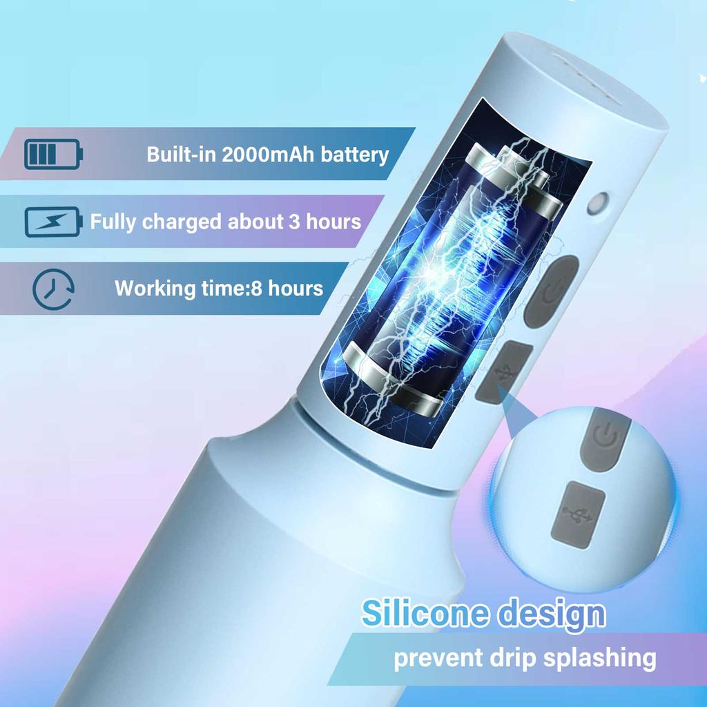 750ML Electric Spray Bottle Automatic USB Charging Easy To Use High Pressure Mist Spray Bottle Pneumatic Flower Spray Bottle
