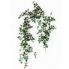 High Quality Plastic Silk Artificial Rose Vine 4 Colors 1.75m 54 Heads Hanging Flowers Rattan Fake Plants Leaves Home Decoration